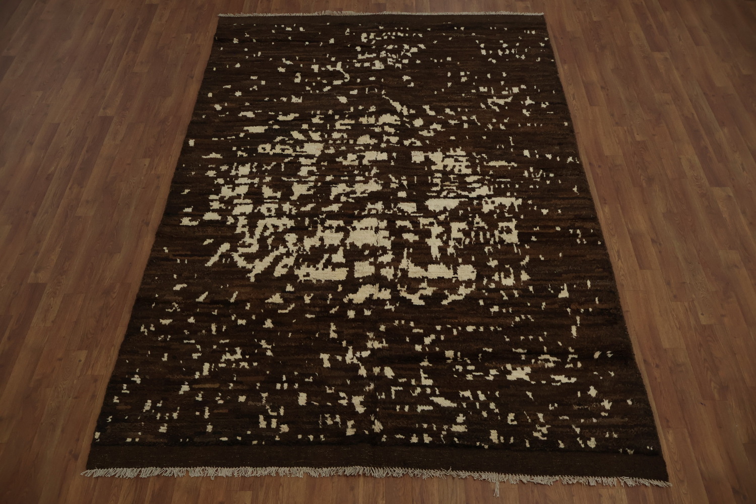 Earthy Tone Moroccan Area Rug 6x9 for Artistic Living Spaces