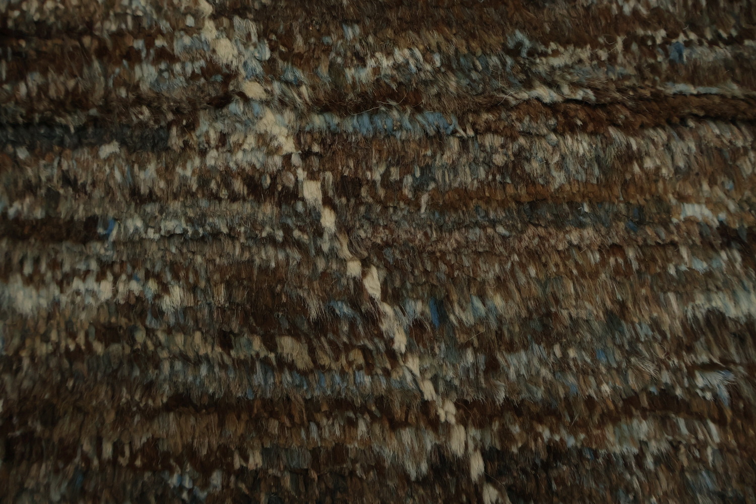 Deep-Tone Chevron Moroccan Area Rug 7x10 for Modern Interiors