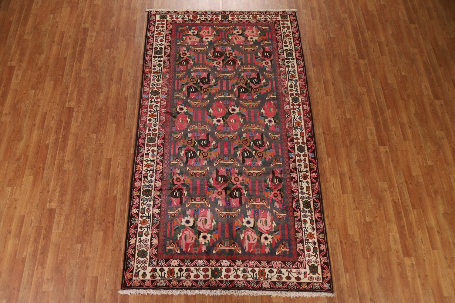 Vintage Bakhtiari Persian Area Rug 5x10