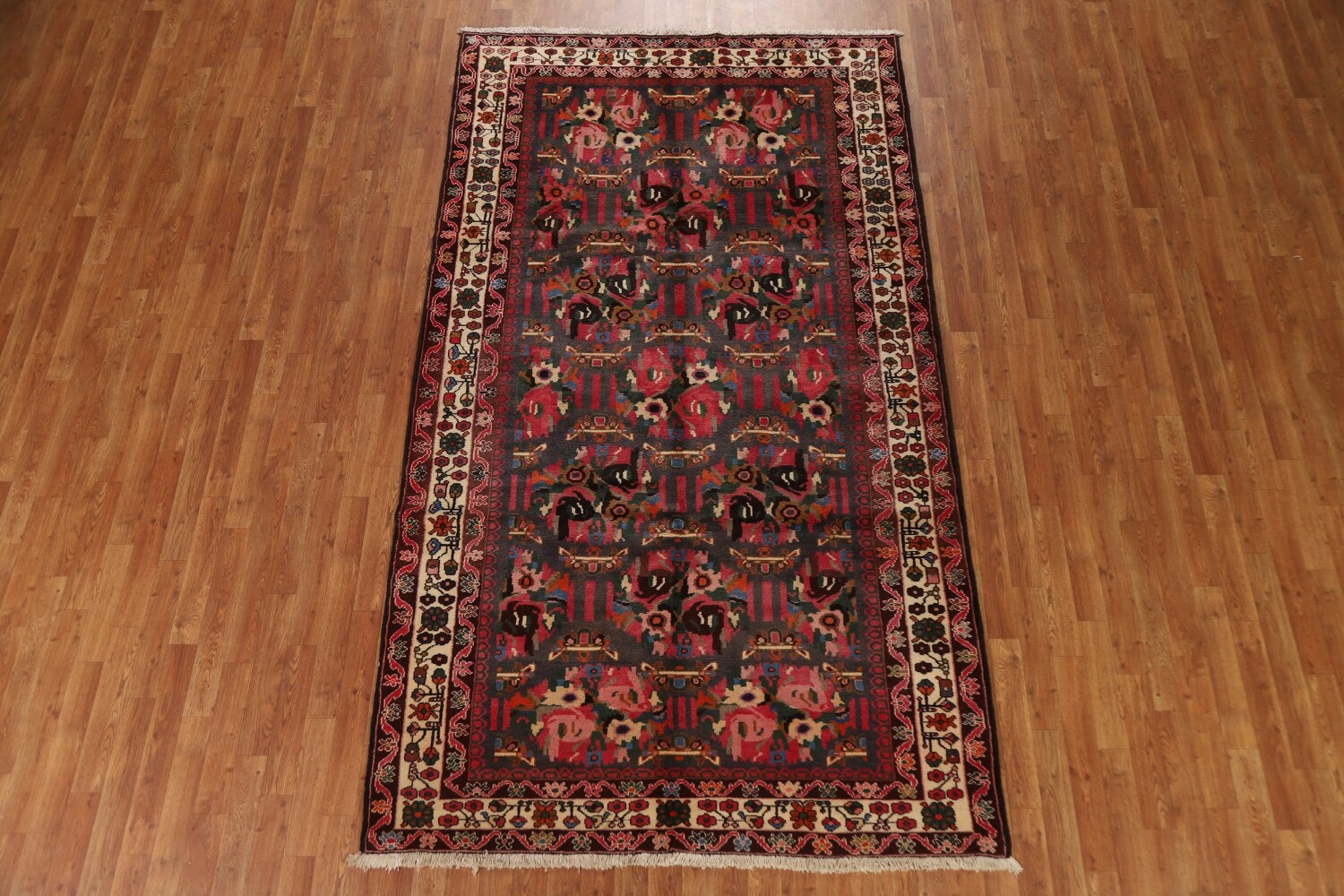 Vintage Bakhtiari Persian Area Rug 5x10