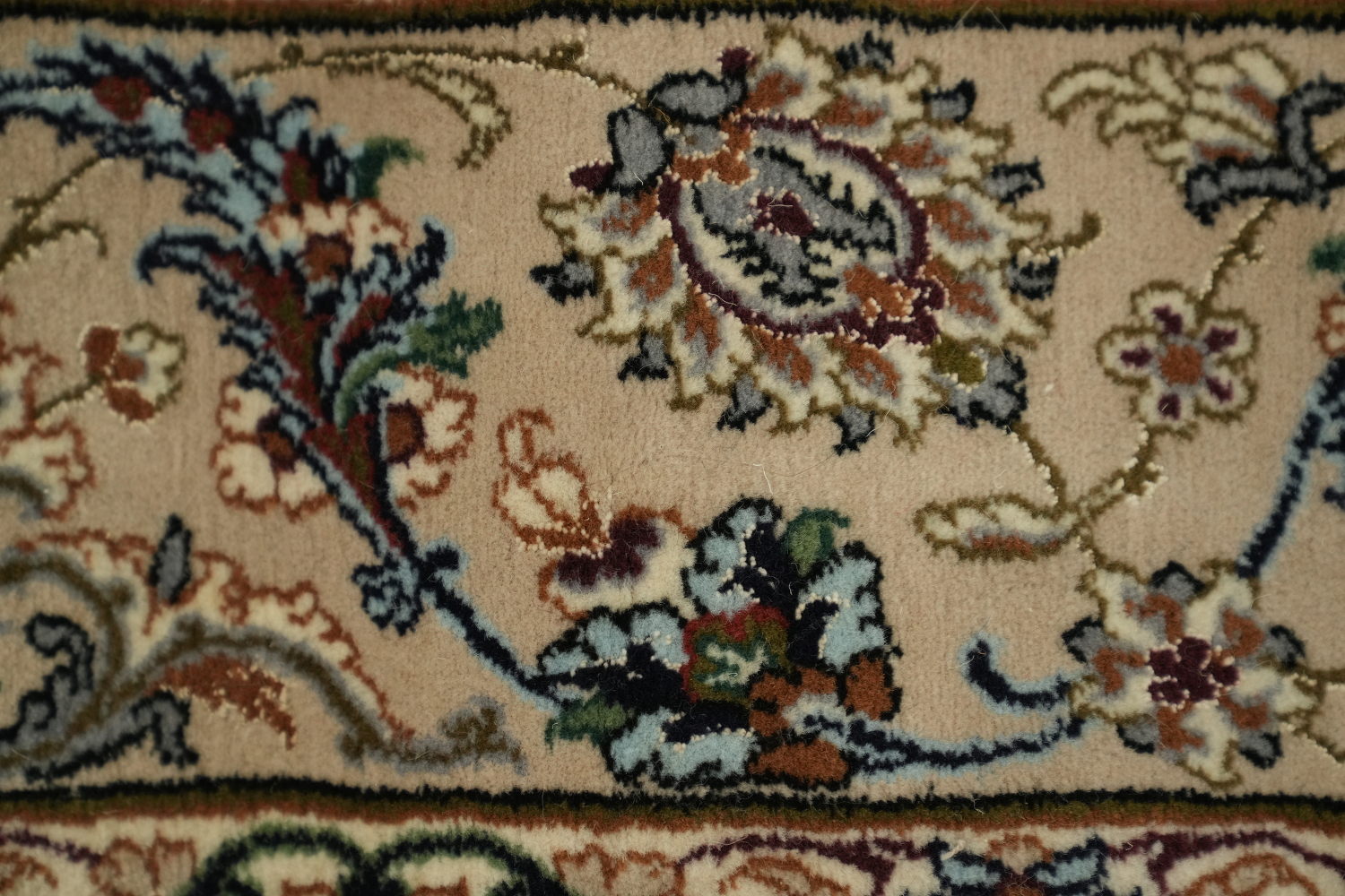 Vegetable Dye Isfahan Persian Area Rug 5x8