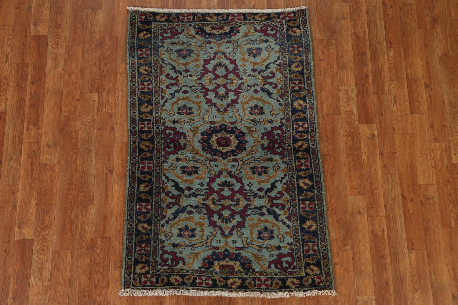 Antique Vegetable Dye Sultanabad Persian Rug 3x5