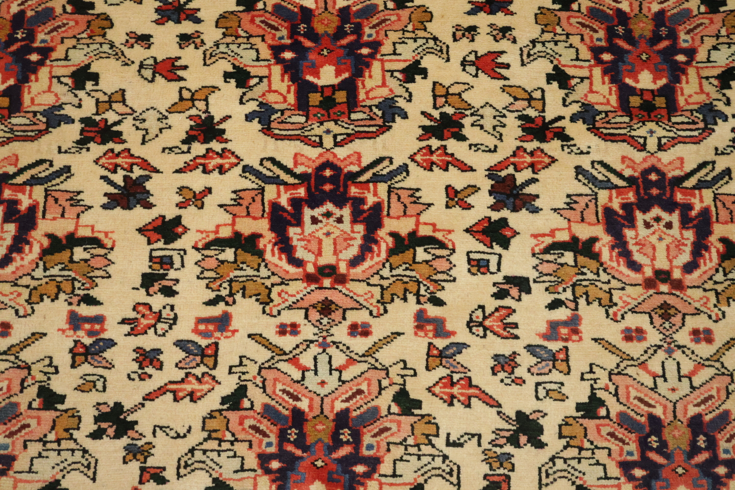 All-Over Gharajeh Persian Area Rug 5x6
