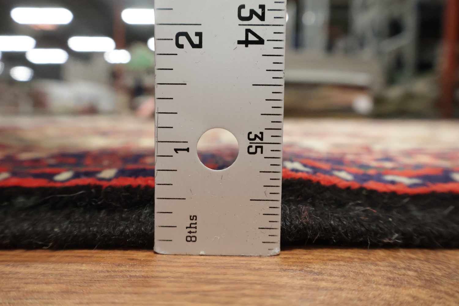 All-Over Gharajeh Persian Area Rug 5x6