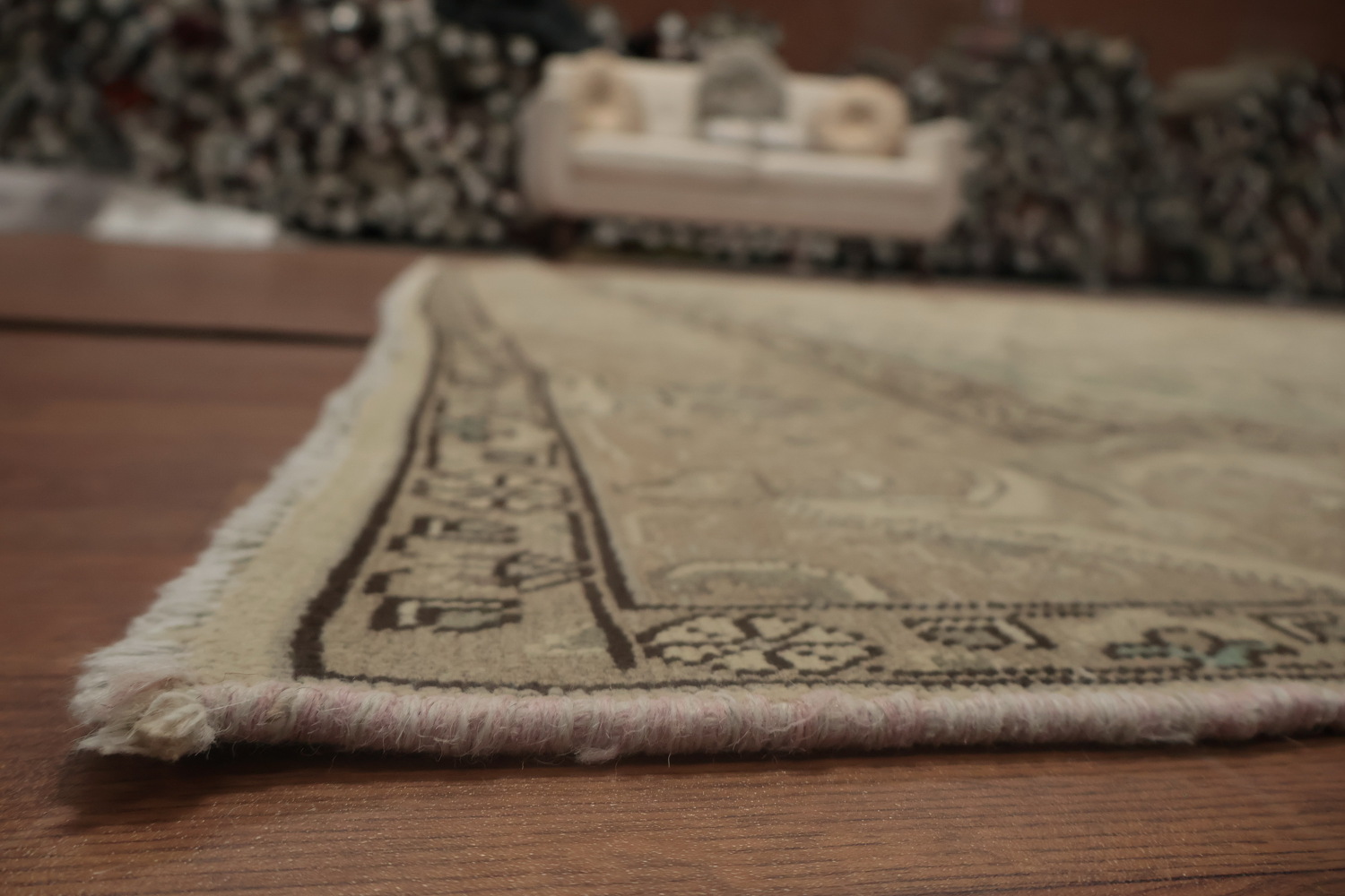 Traditional Tabriz Persian Area Rug 9x13 Perfect for Living Room