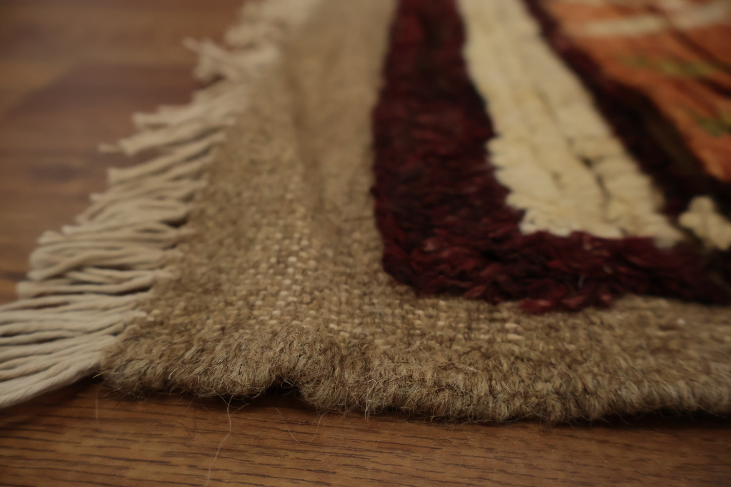 Authentic Moroccan Area Rug 7x10 with Rich Geometric Patterns and Bold Hues