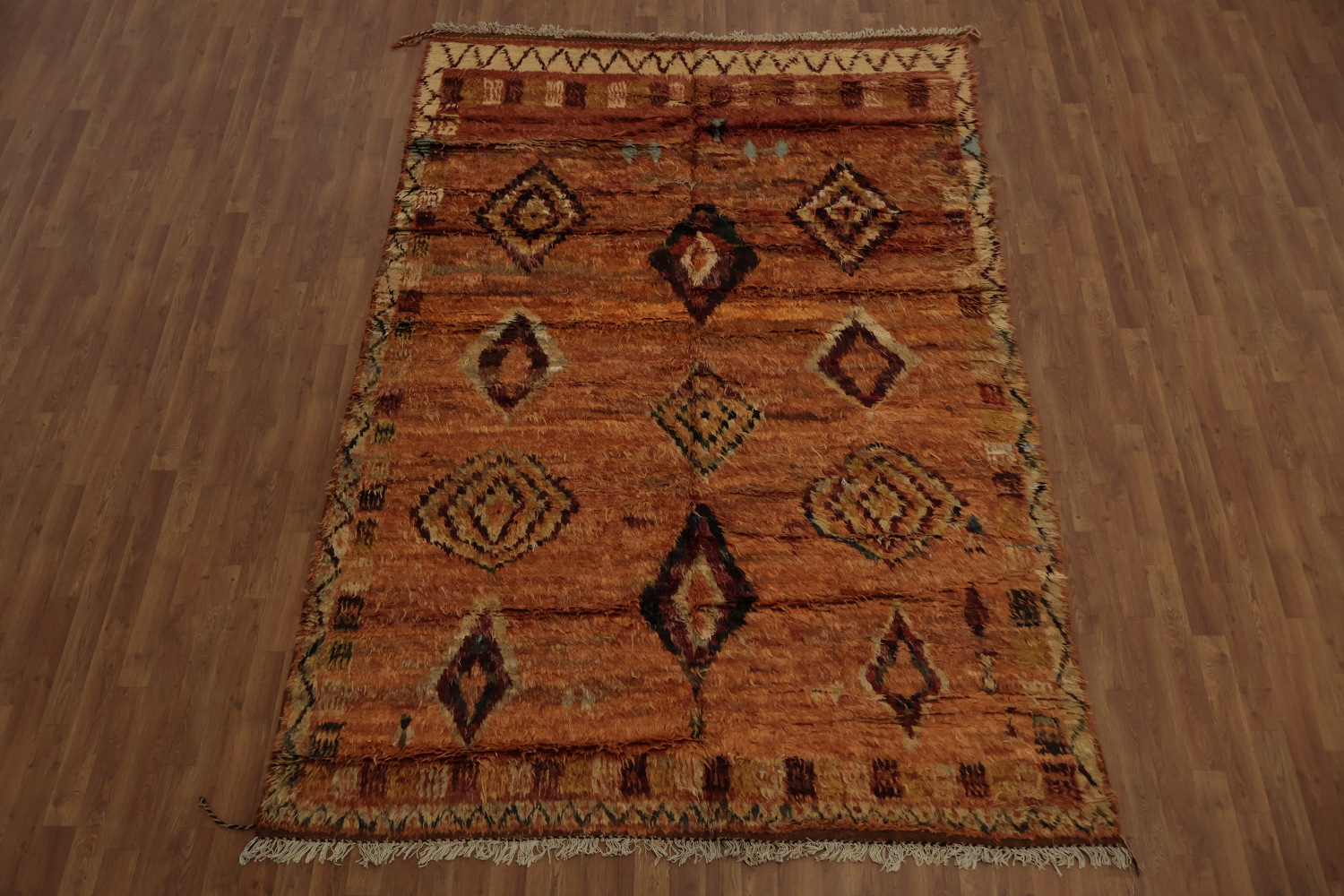Tribal Moroccan Berber Area Rug 6x10