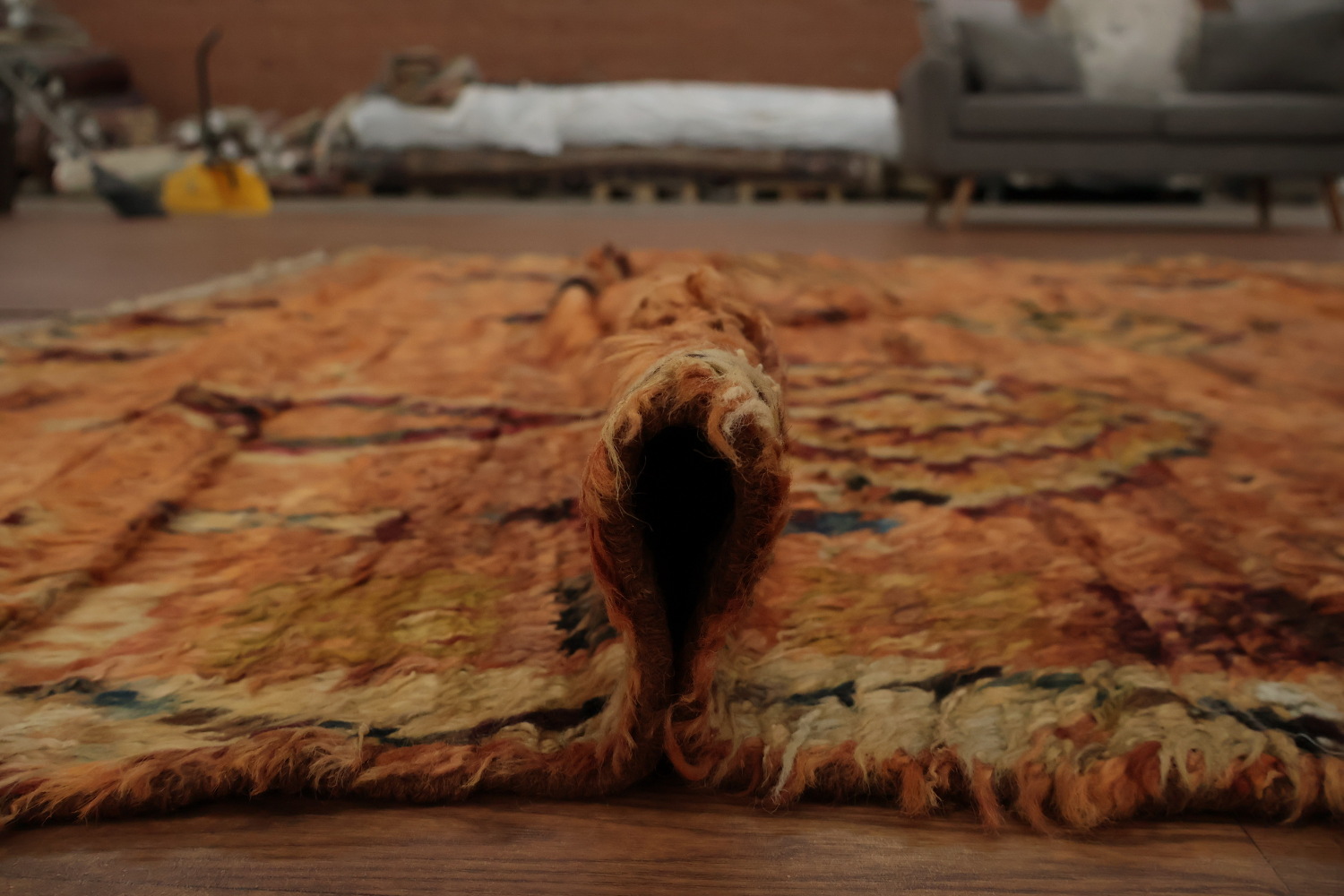 Tribal Moroccan Berber Area Rug 6x10