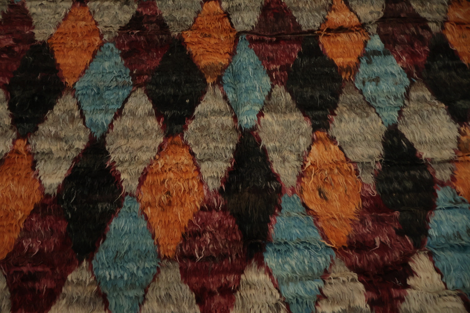 Trellis Moroccan Wool Area Rug 7x10