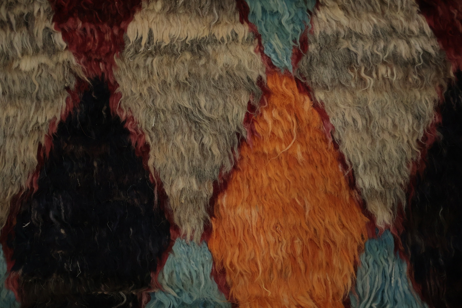 Trellis Moroccan Wool Area Rug 7x10