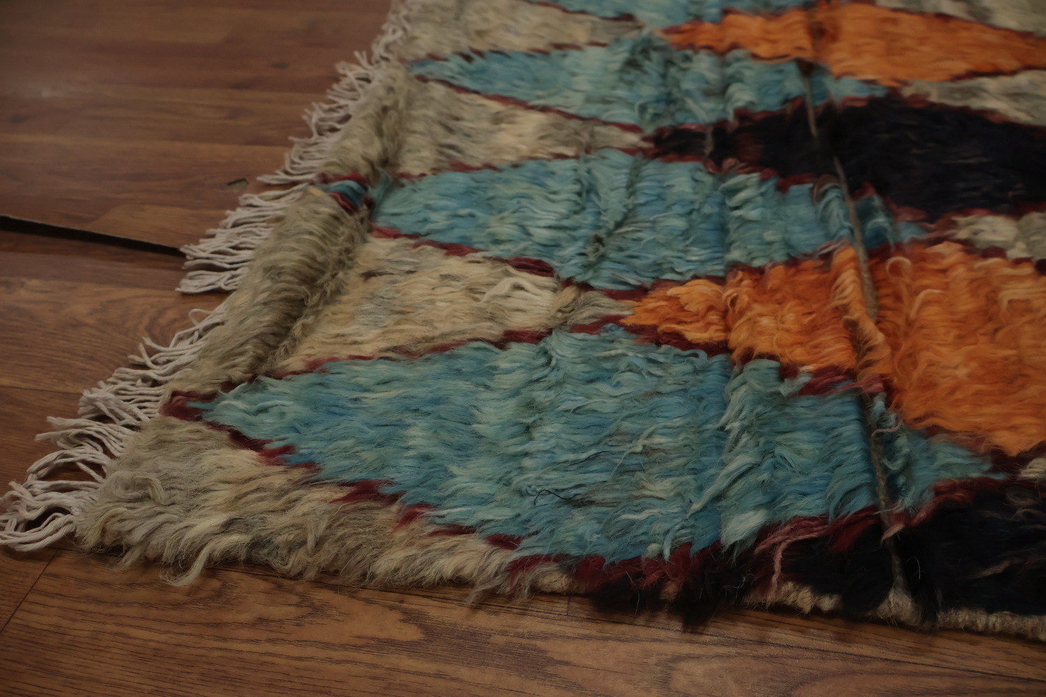 Trellis Moroccan Wool Area Rug 7x10