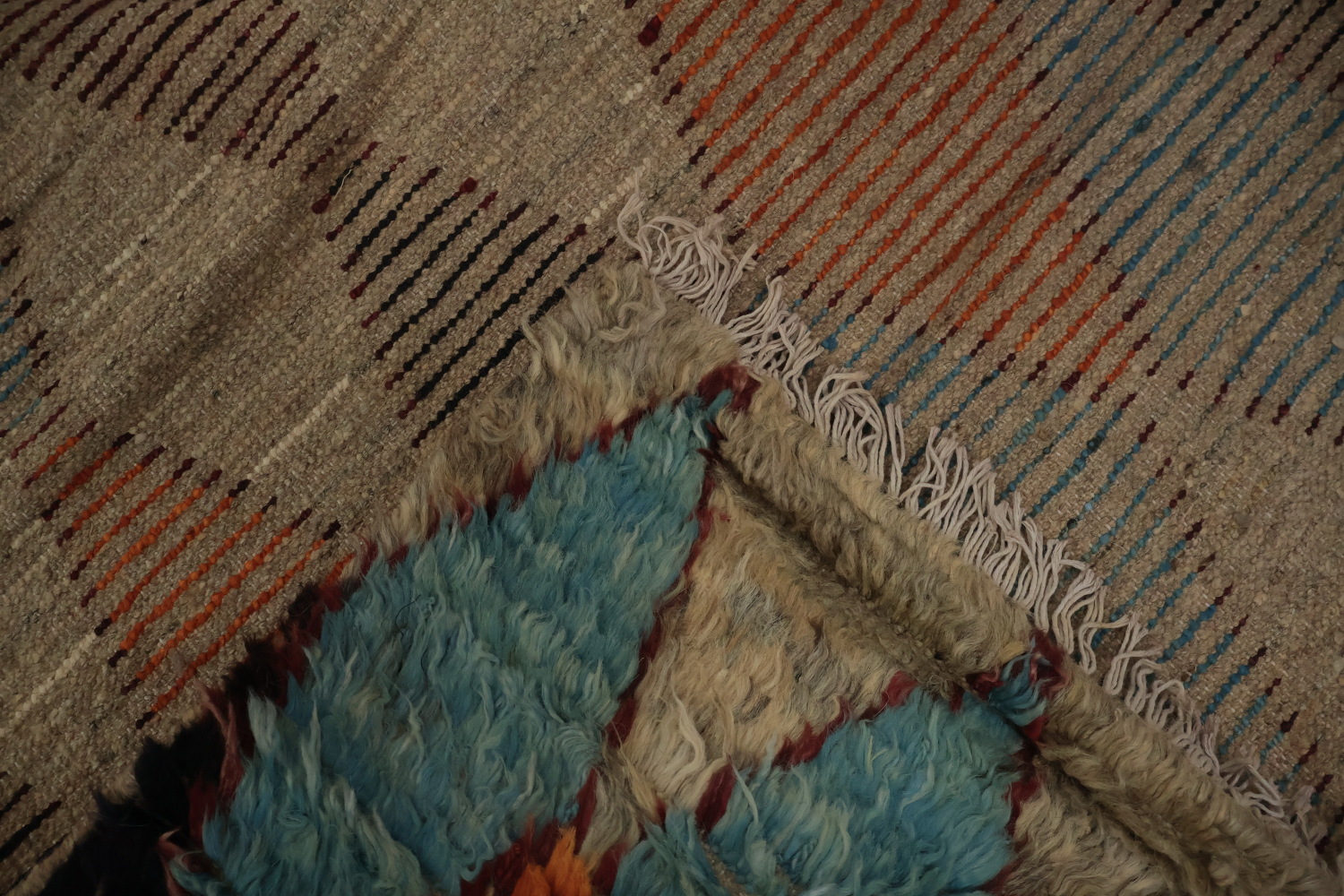 Trellis Moroccan Wool Area Rug 7x10