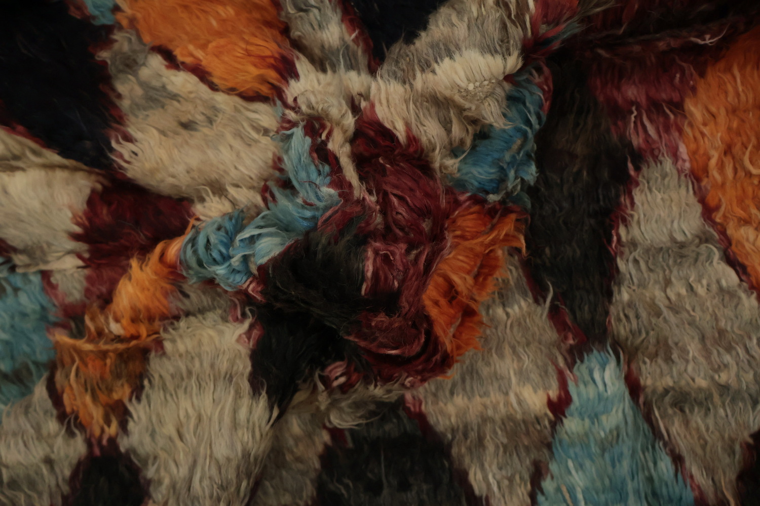 Trellis Moroccan Wool Area Rug 7x10