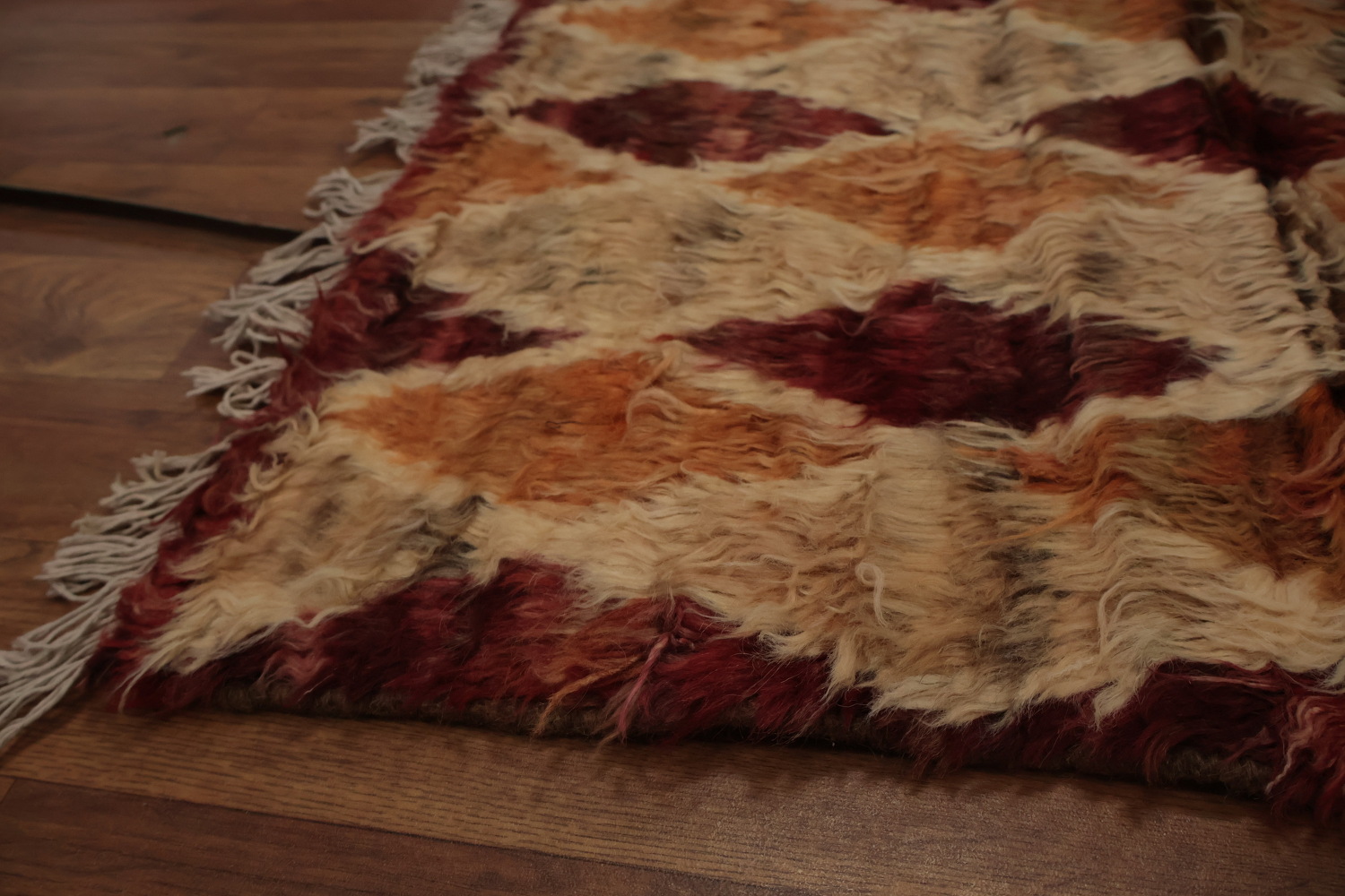 Elegant Trellis Moroccan Area Rug 6x10 for Timeless Interiors