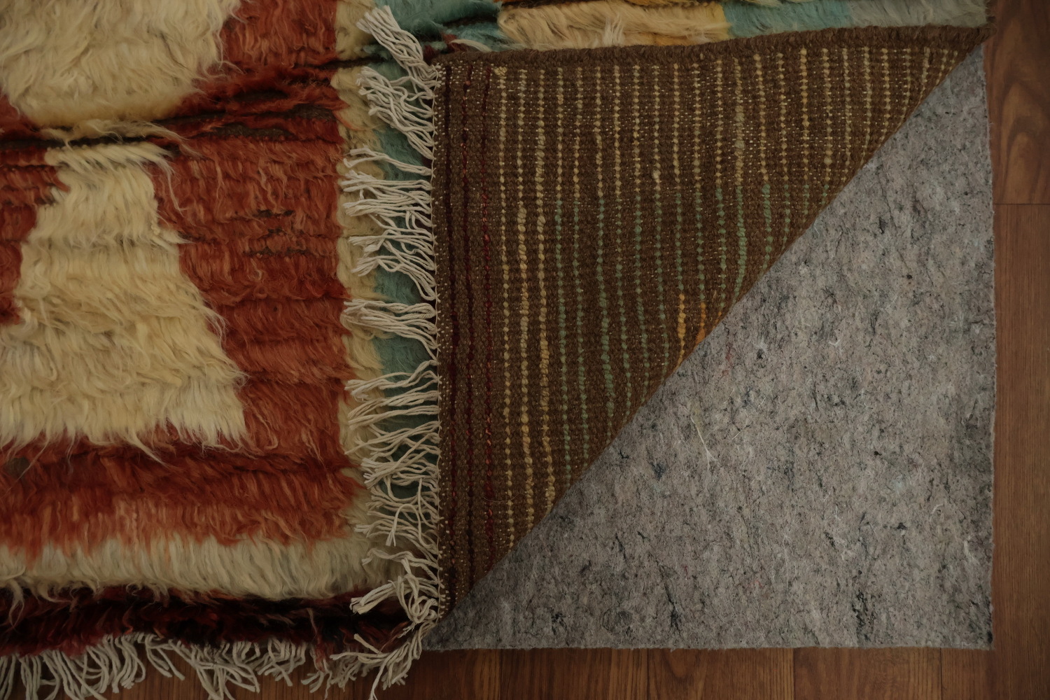 Geometric Moroccan Berber Area Rug 6x10