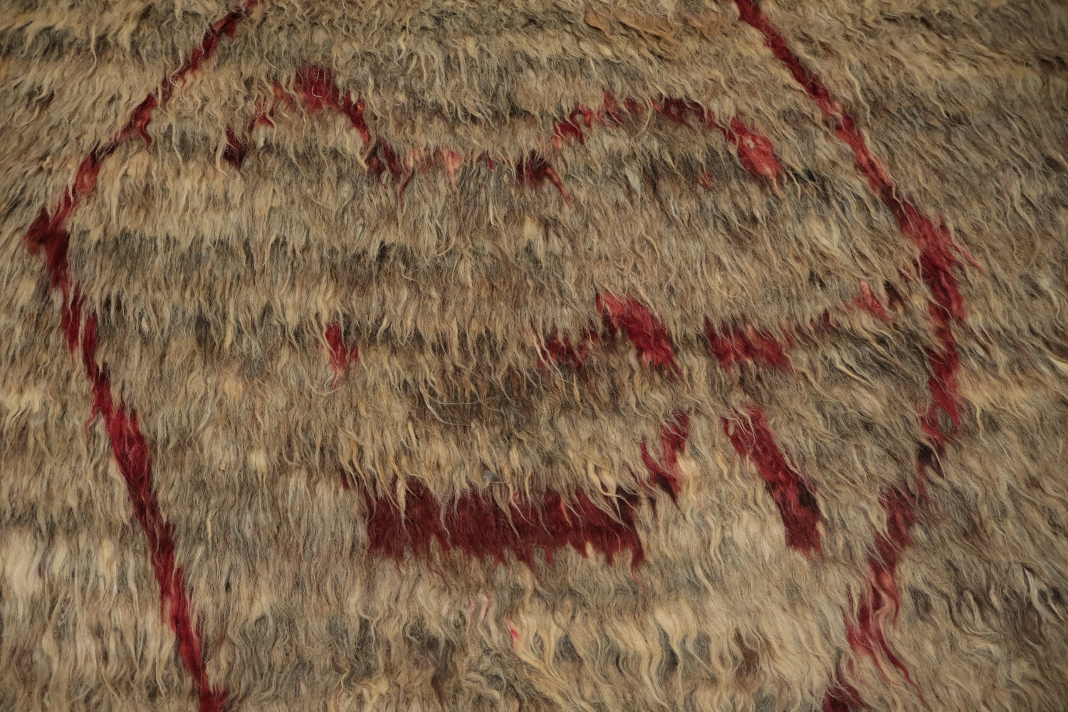 Luxurious Moroccan Large Area Rug 10x14 in Warm Color Palette