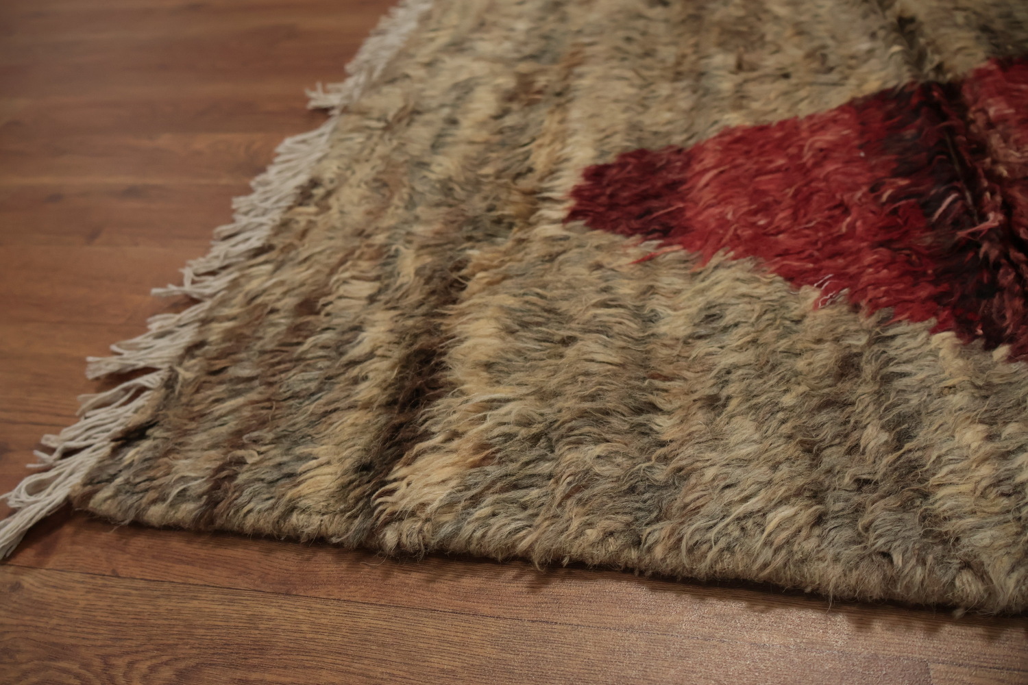 Luxurious Moroccan Large Area Rug 10x14 in Warm Color Palette