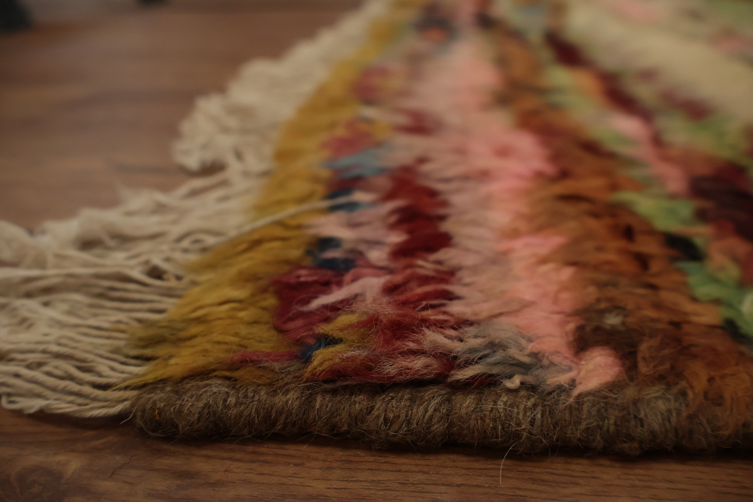 Handmade Moroccan Oriental Area Rug 5x8