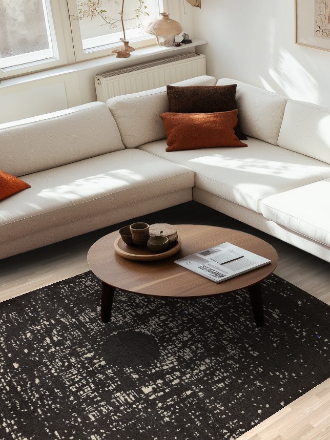 Abstract Moroccan Area Rug 6x8