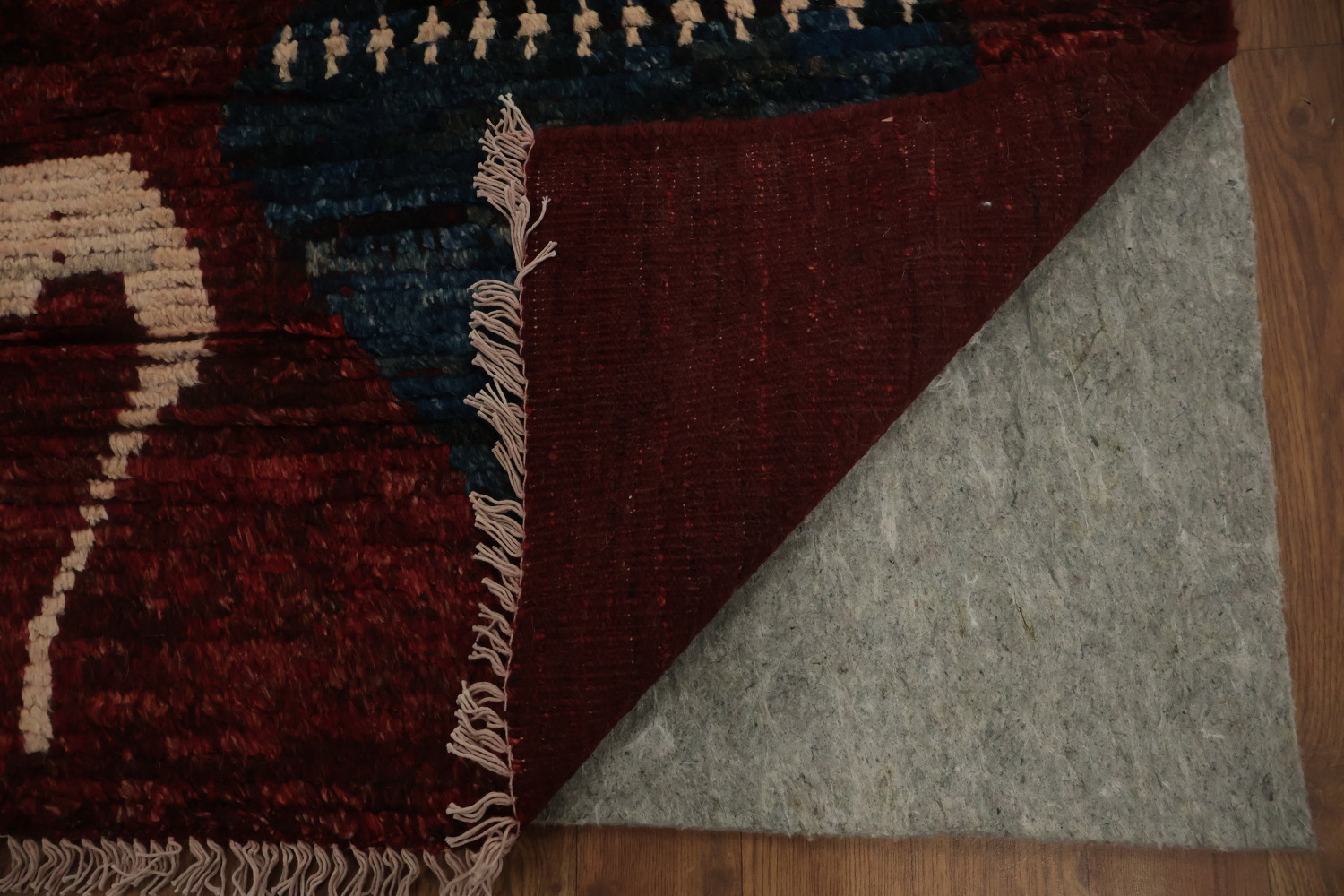 Cozy Moroccan Area Rug 7x10 with Unique Geometric Tribal Design