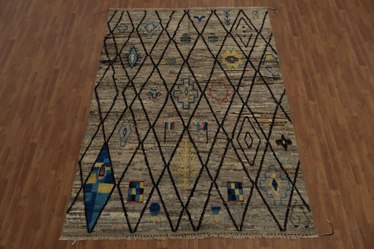 Handmade Moroccan Area Rug 7x10