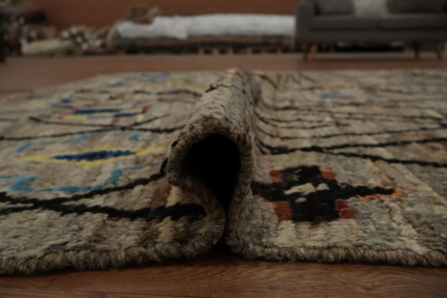 Handmade Moroccan Area Rug 7x10