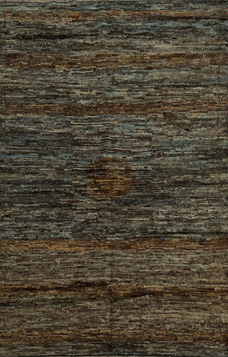 Striped Moroccan Area Rug 7x10
