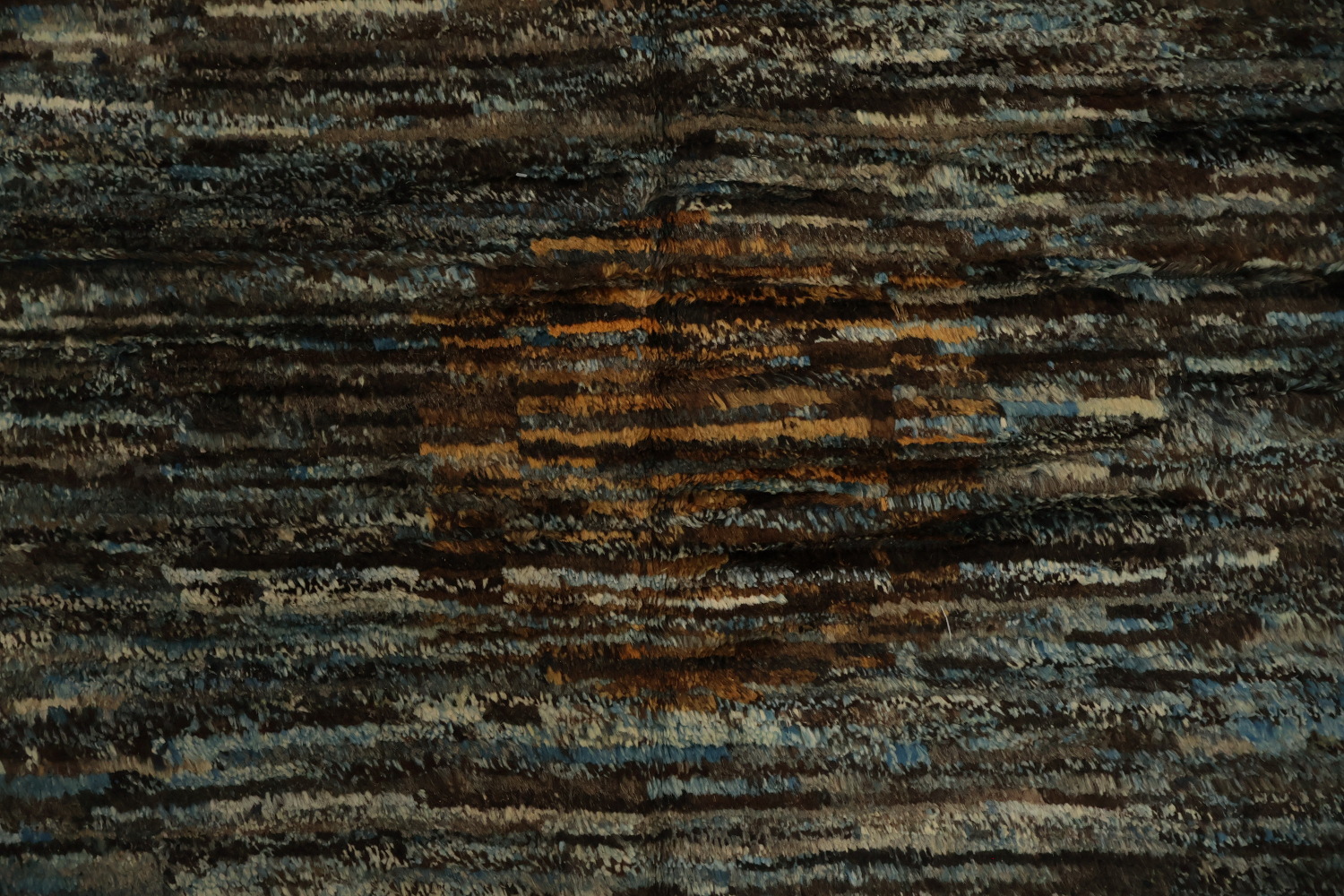 Striped Moroccan Area Rug 7x10