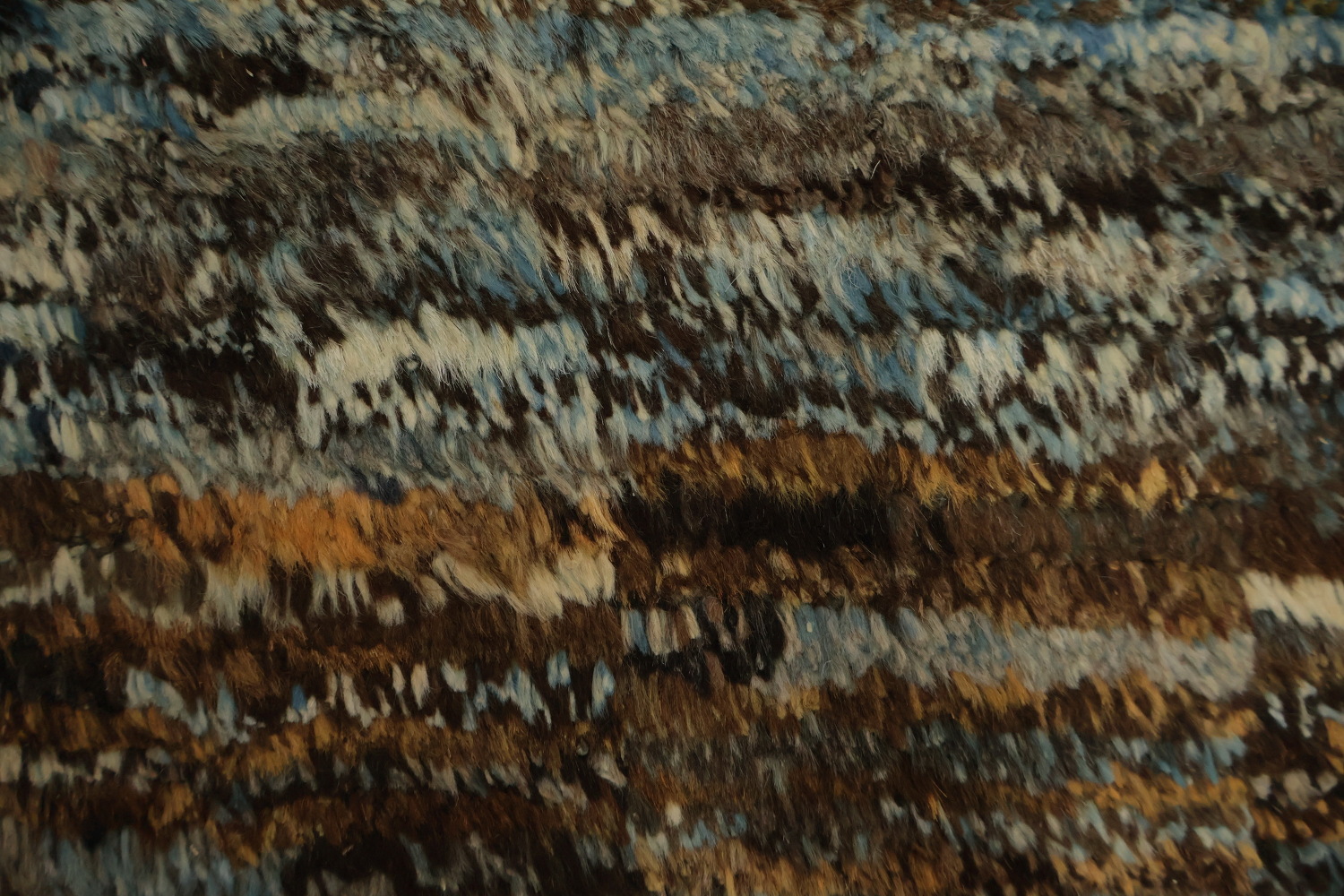 Striped Moroccan Area Rug 7x10