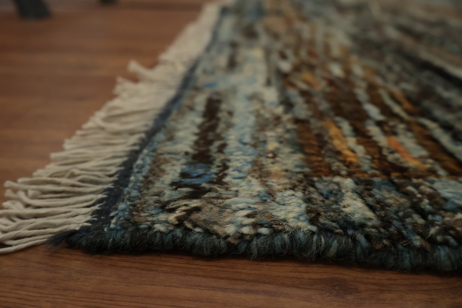 Striped Moroccan Area Rug 7x10