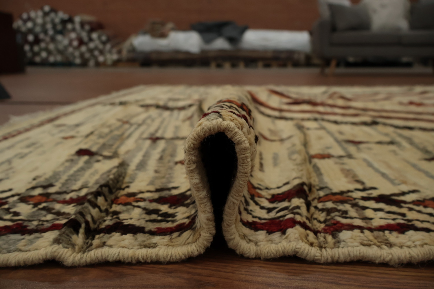 Tribal Moroccan Handmade Area Rug 6x10