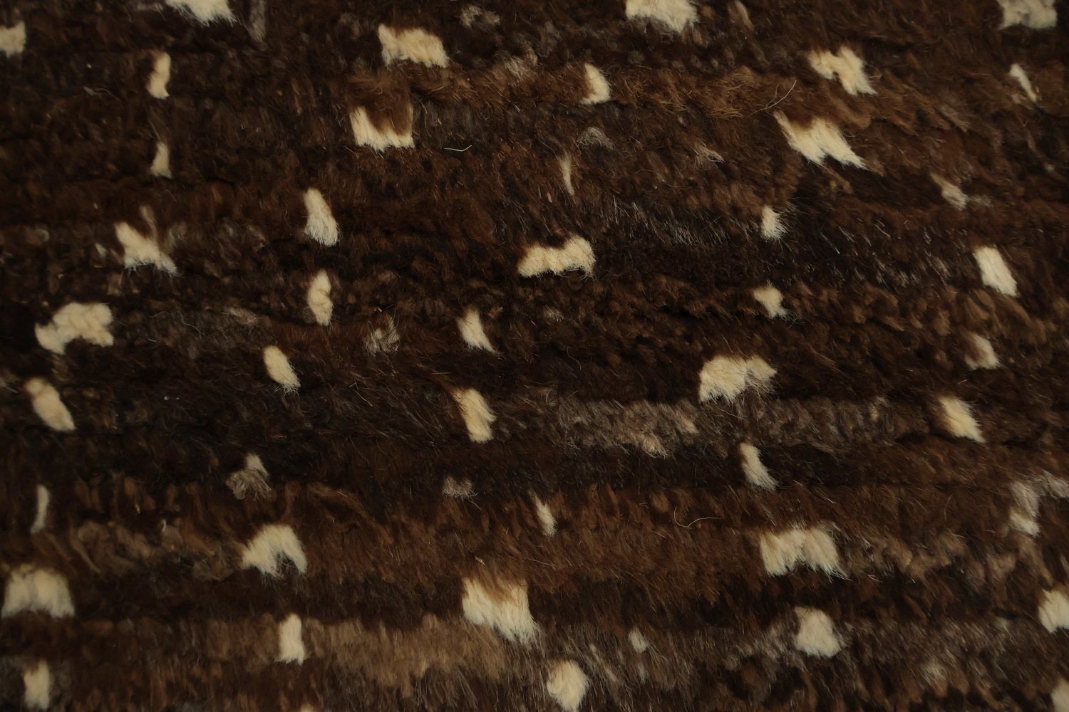 Premium Dark Brown Moroccan Area Rug 6x8 Offers Elegance and Warmth