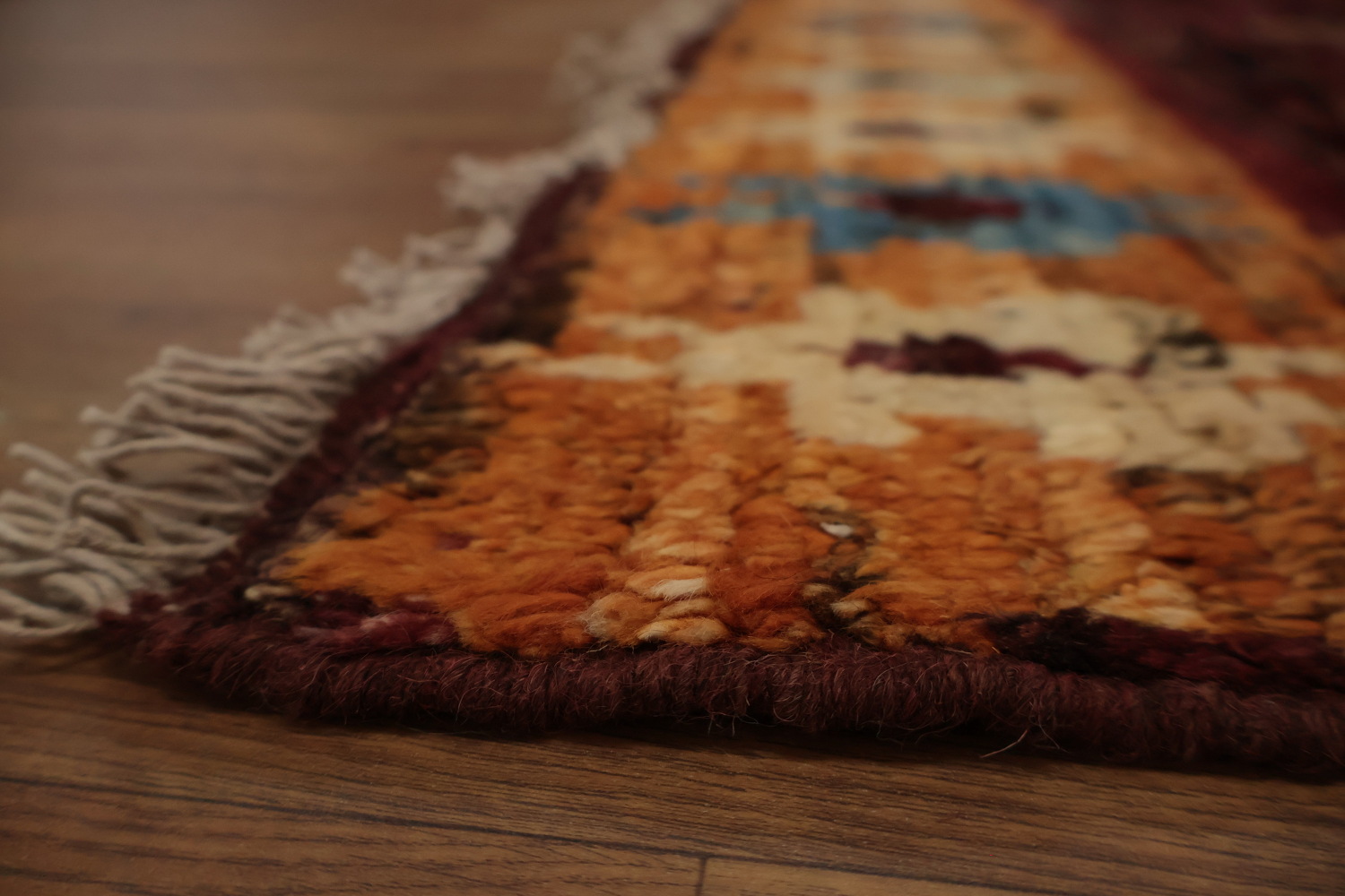 Elegant Moroccan Area Rug 7x10 Featuring Bold Colors and Shapes