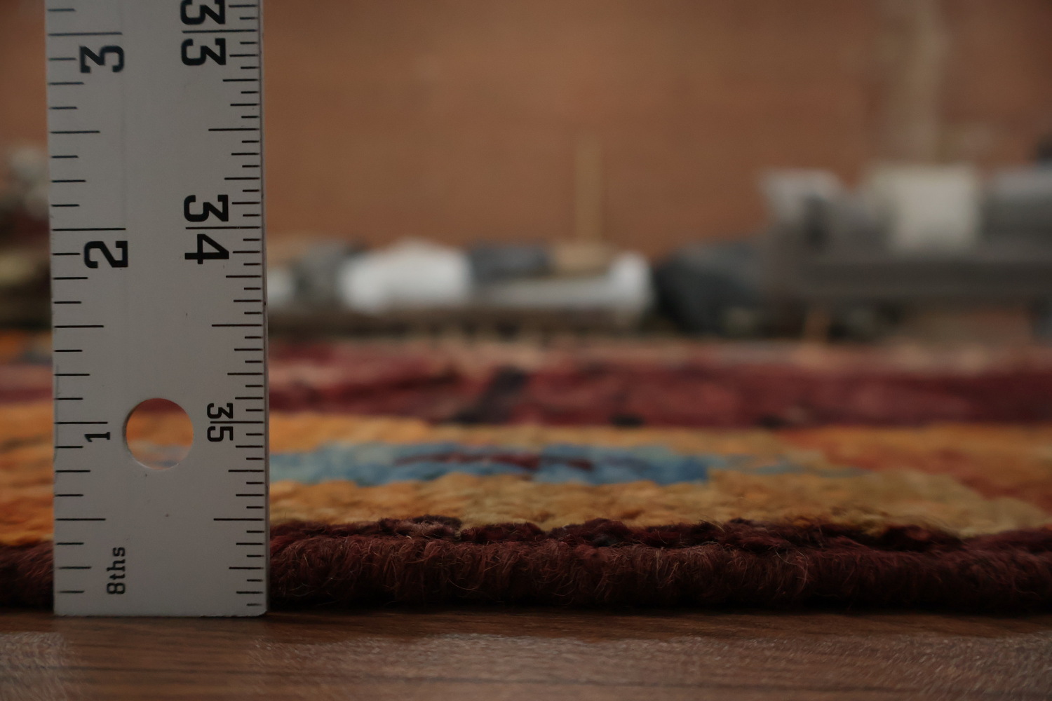 Elegant Moroccan Area Rug 7x10 Featuring Bold Colors and Shapes