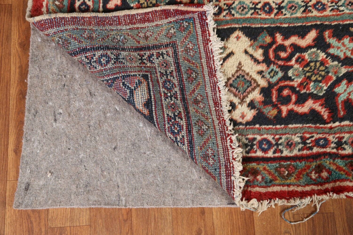 Antique Vegetable Dye Mahal Persian Large Rug 10x17