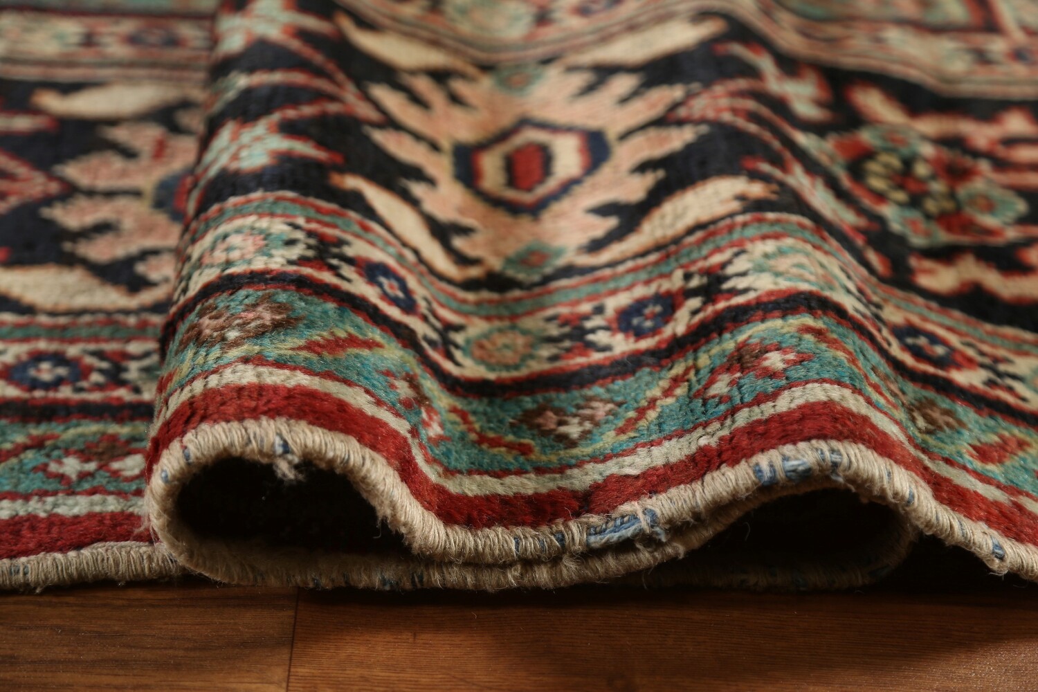 Antique Vegetable Dye Mahal Persian Large Rug 10x17