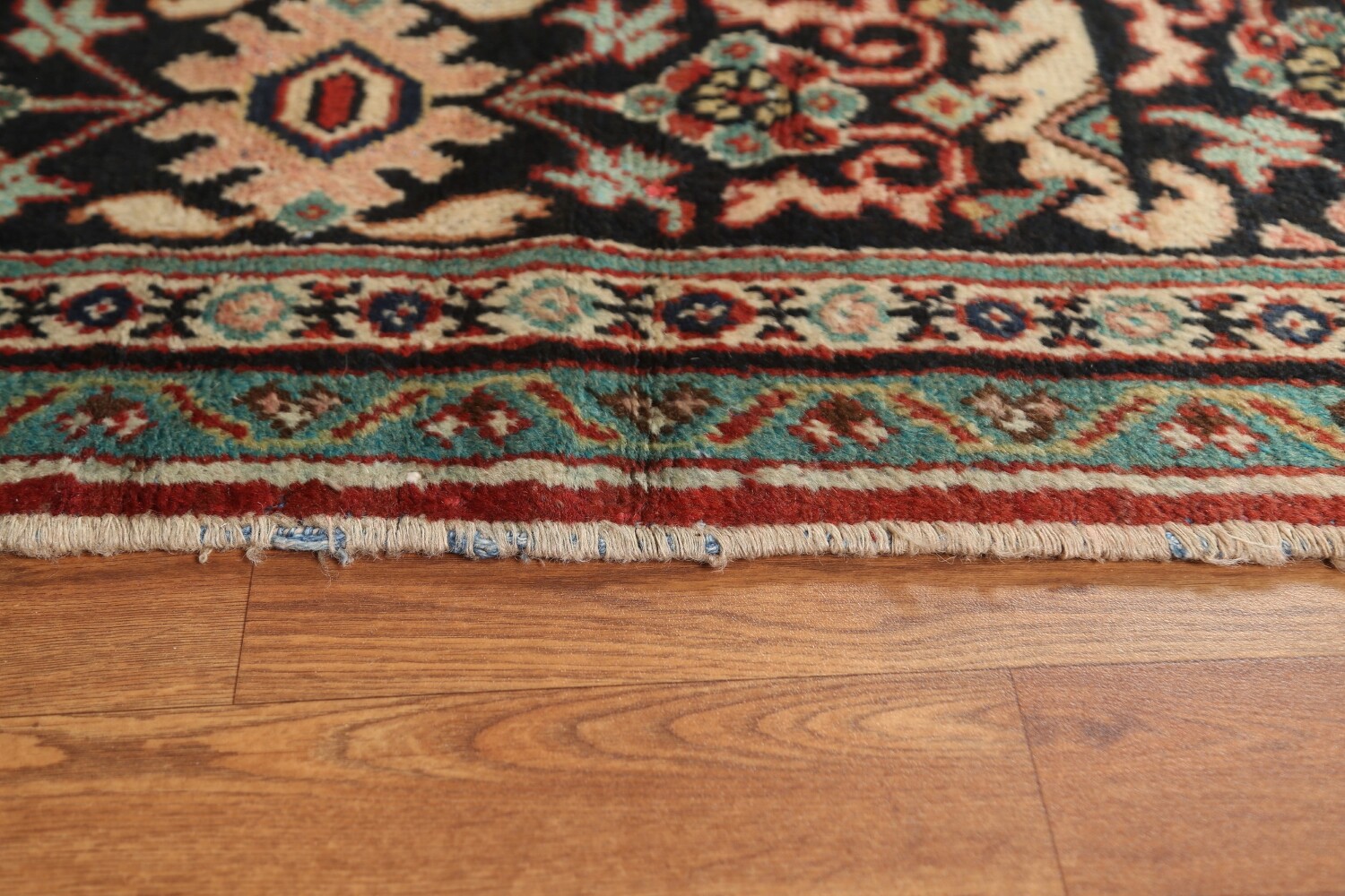 Antique Vegetable Dye Mahal Persian Large Rug 10x17