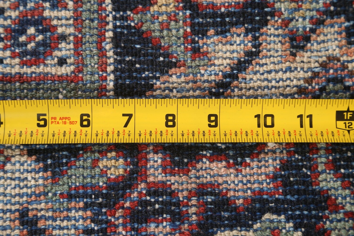 Antique Vegetable Dye Mahal Persian Large Rug 10x17