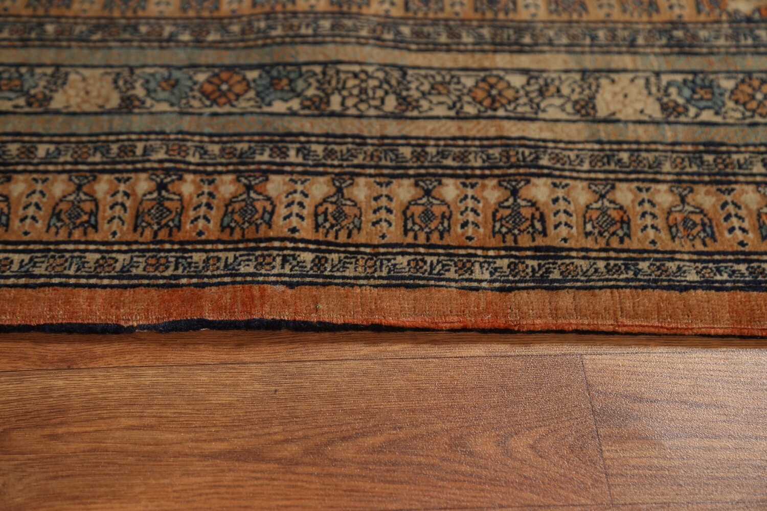 Pre-1900 Antique Vegetable Dye Tabriz Haj Jalili Persian Rug 4x6
