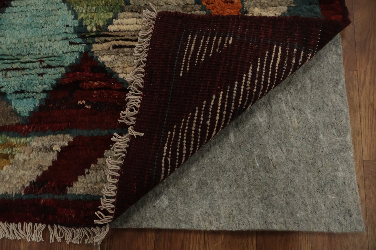 Bold Multicolor Moroccan Area Rug 7x10 to Brighten Up Any Room