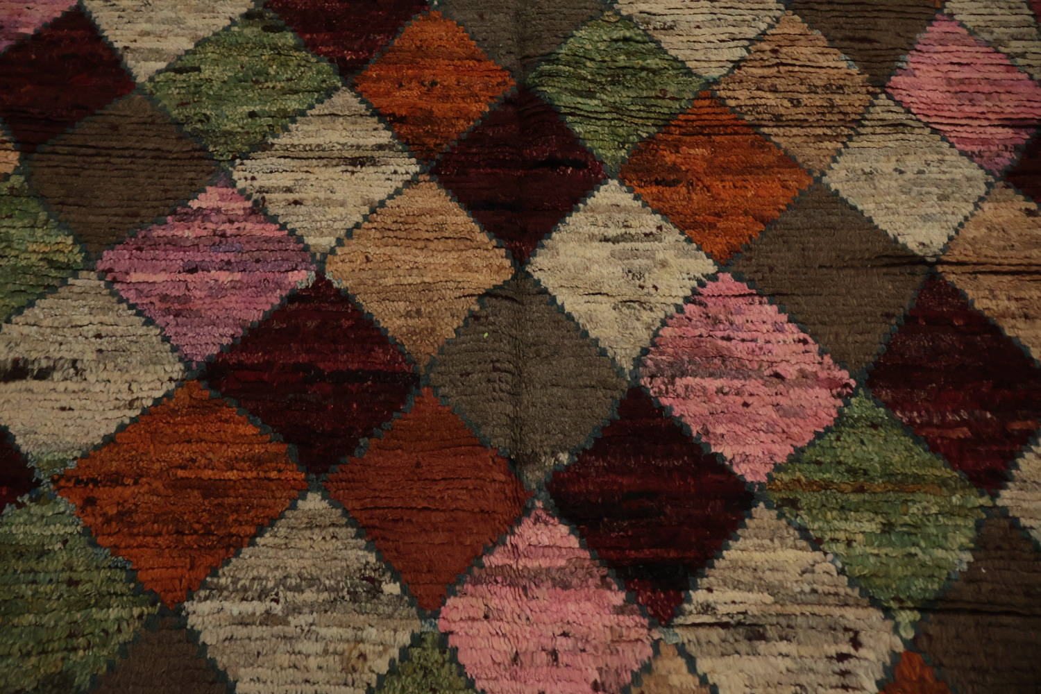 Bold Multicolor Moroccan Area Rug 7x10 to Brighten Up Any Room