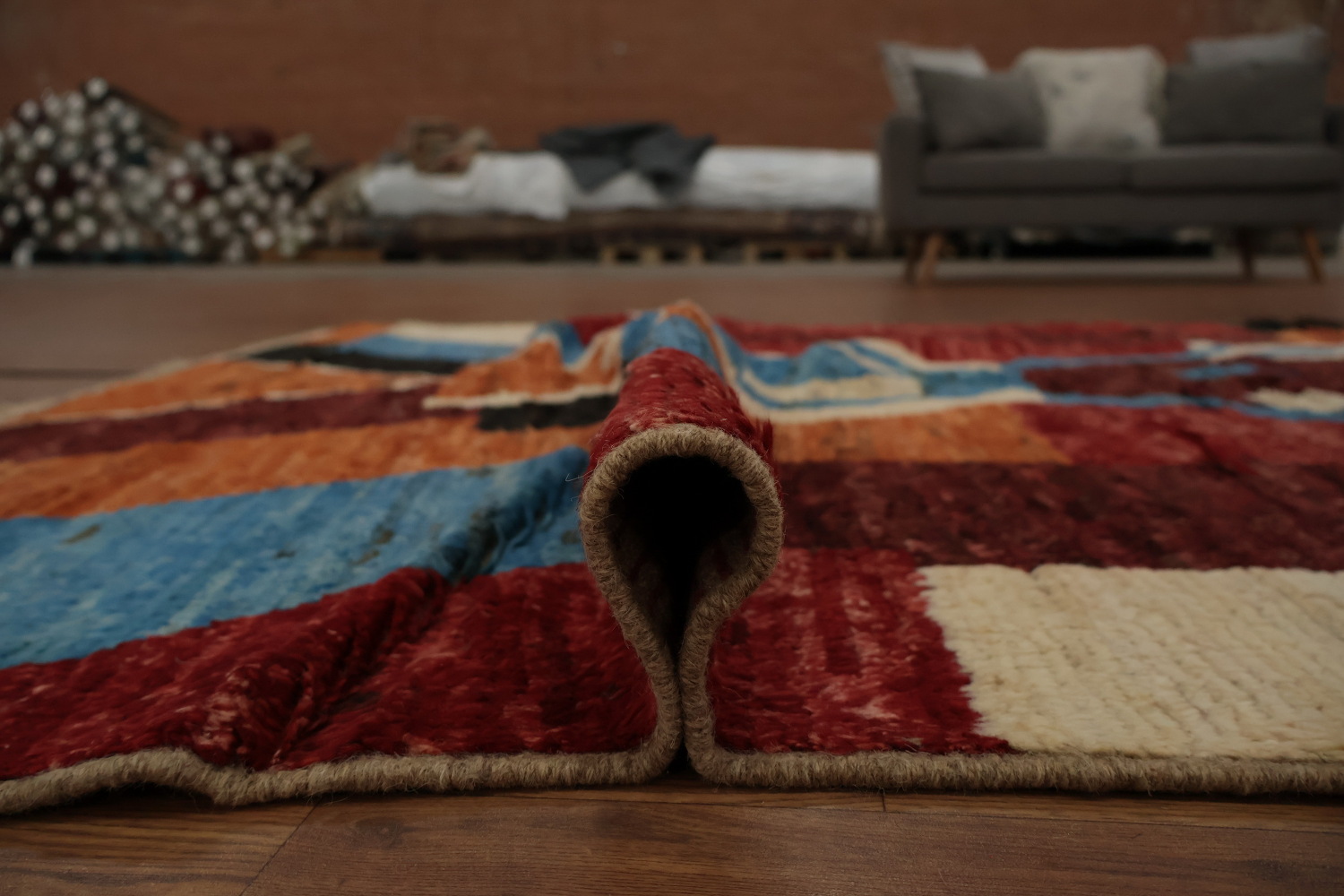 Artistic Abstract Moroccan Area Rug 6x8 to Elevate Your Space