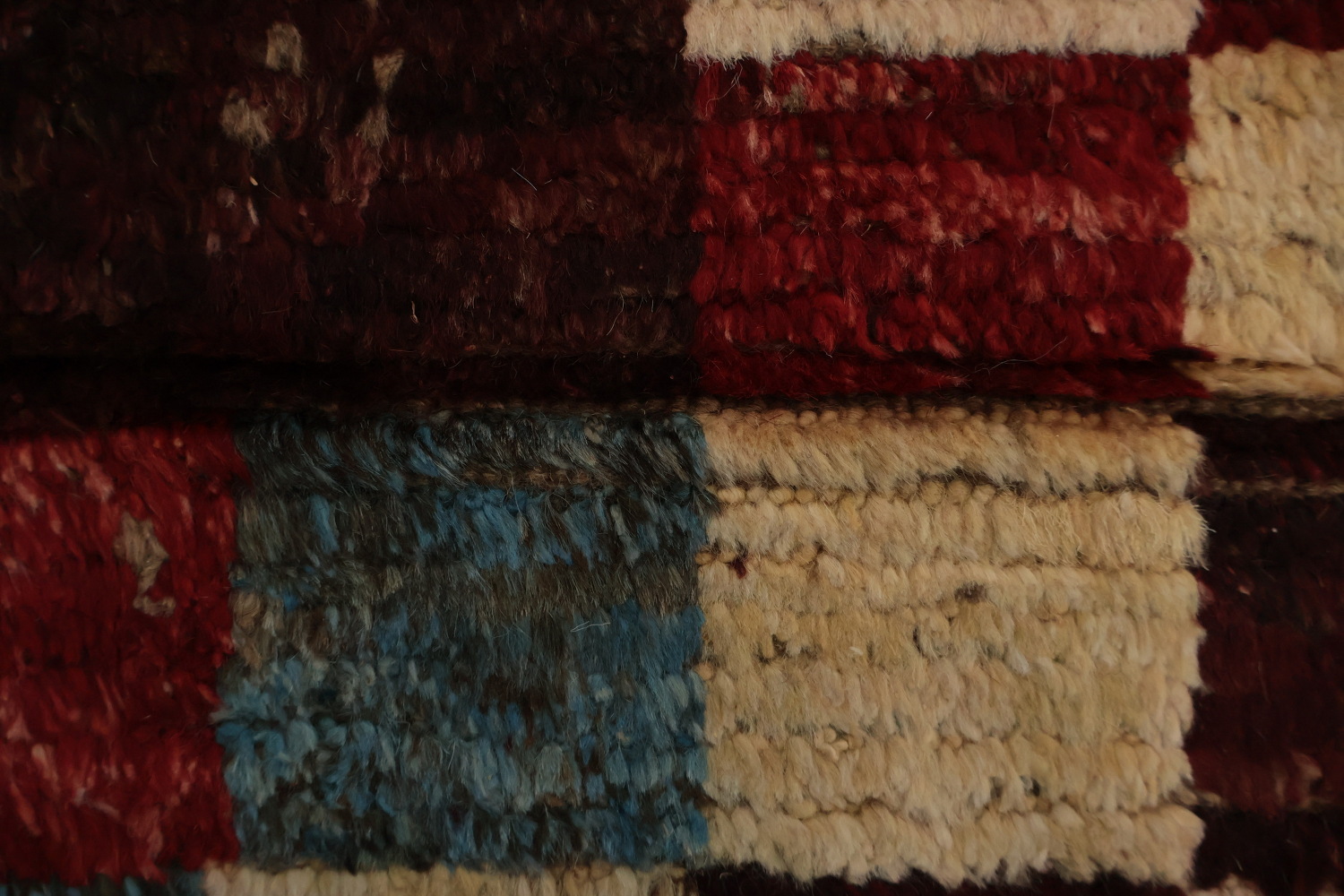 Checkered Moroccan Oriental Area Rug 7x10
