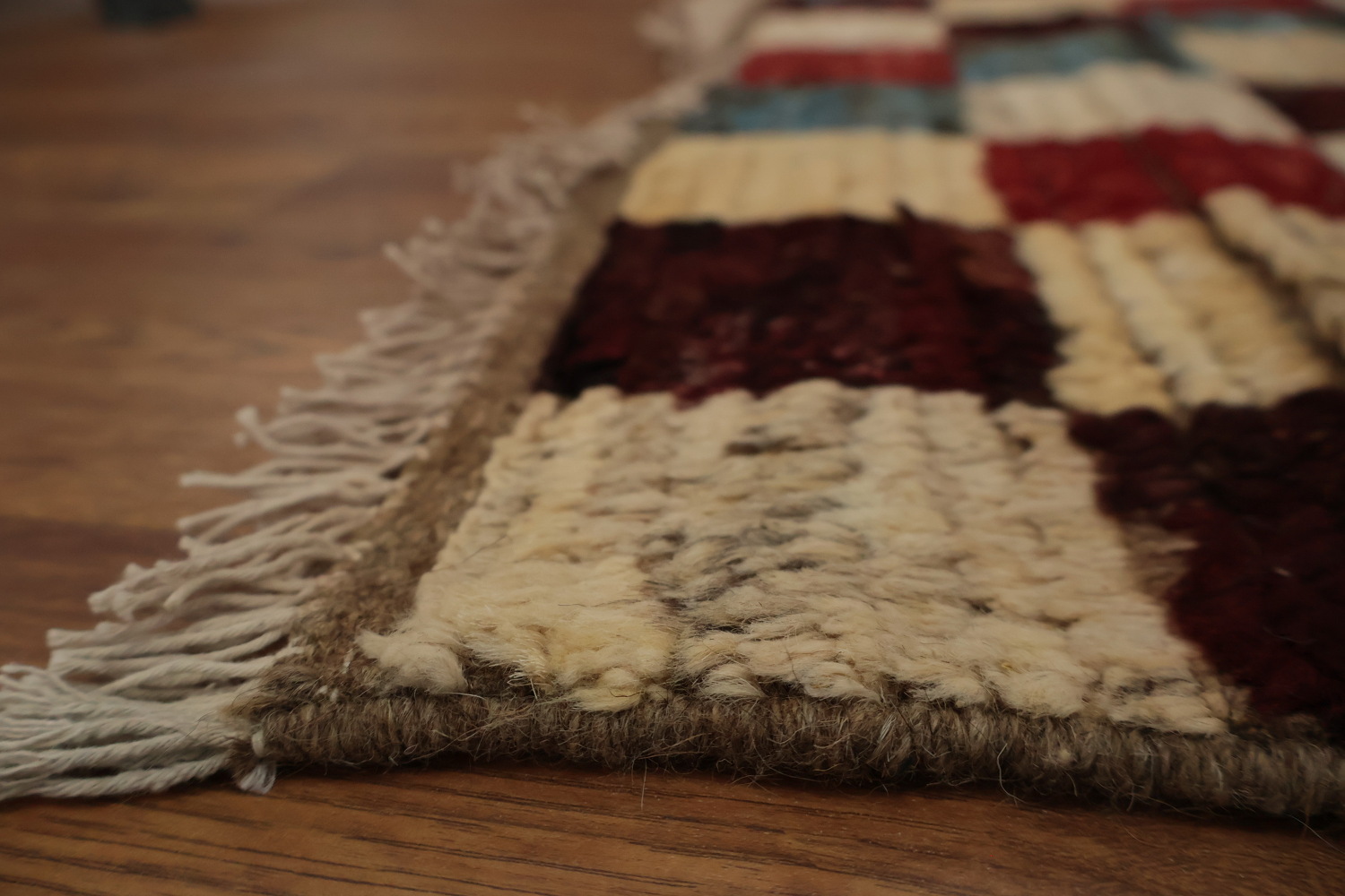 Checkered Moroccan Oriental Area Rug 7x10