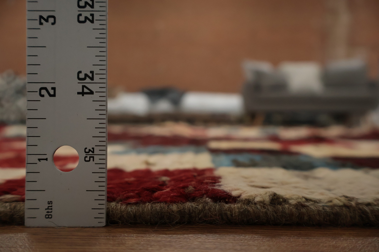 Checkered Moroccan Oriental Area Rug 7x10