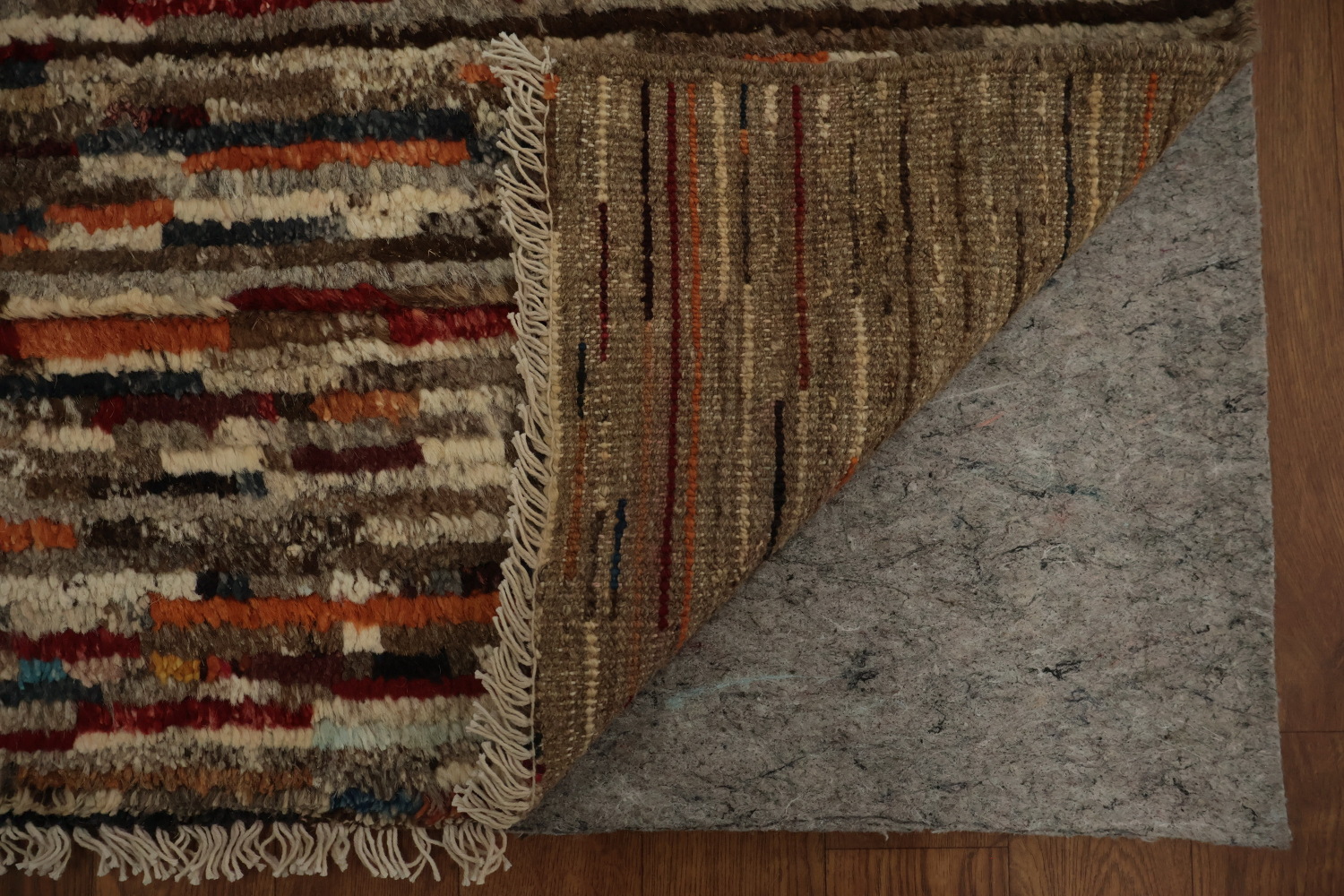 Rustic Elegance Warm Tones Moroccan Oriental Area Rug 7x10
