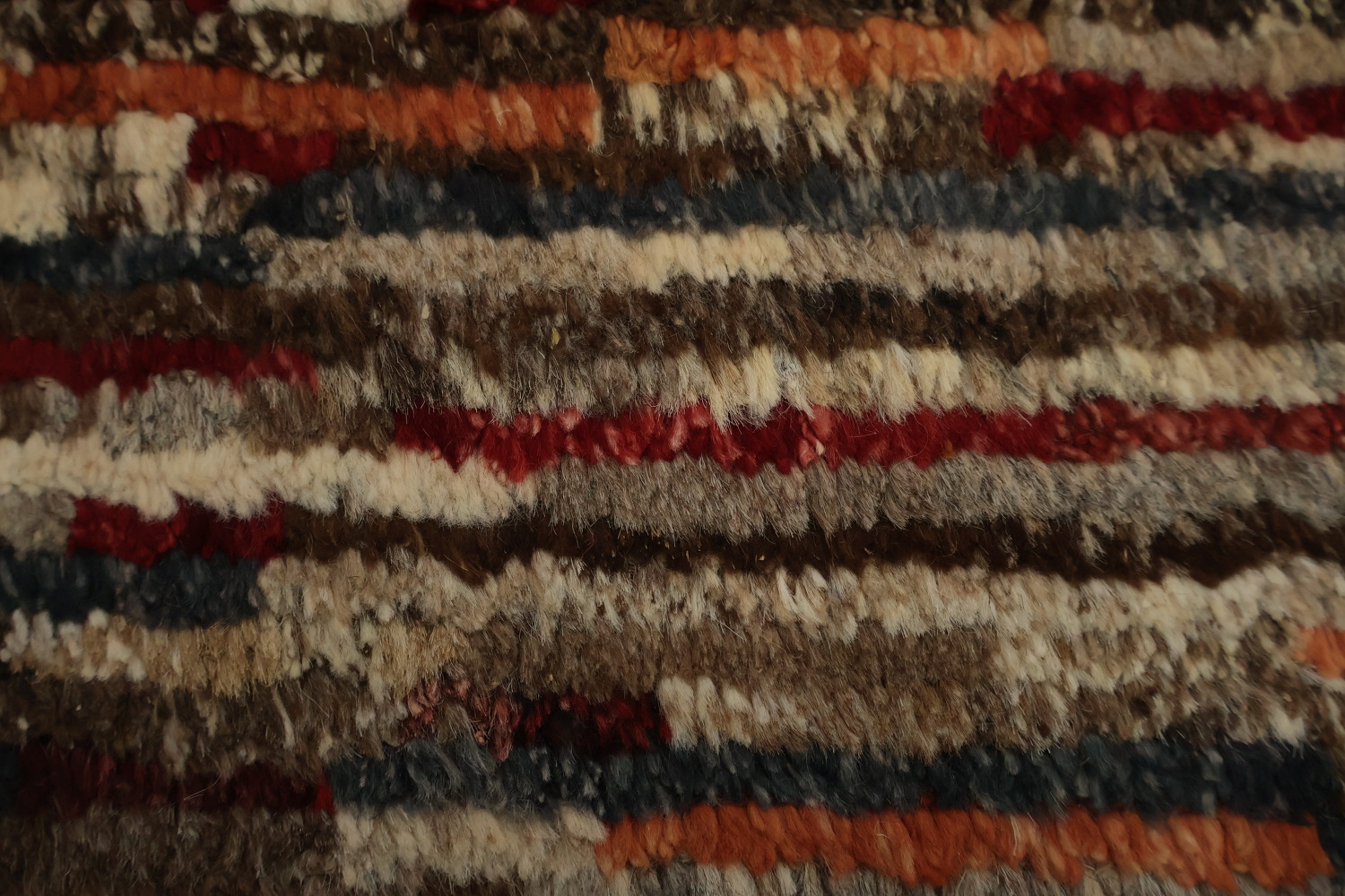 Rustic Elegance Warm Tones Moroccan Oriental Area Rug 7x10