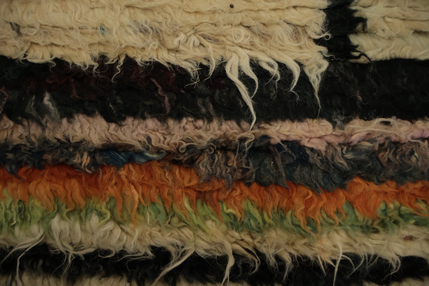 Artisanal Wool Moroccan Area Rug 9x12 to Brighten Your Space