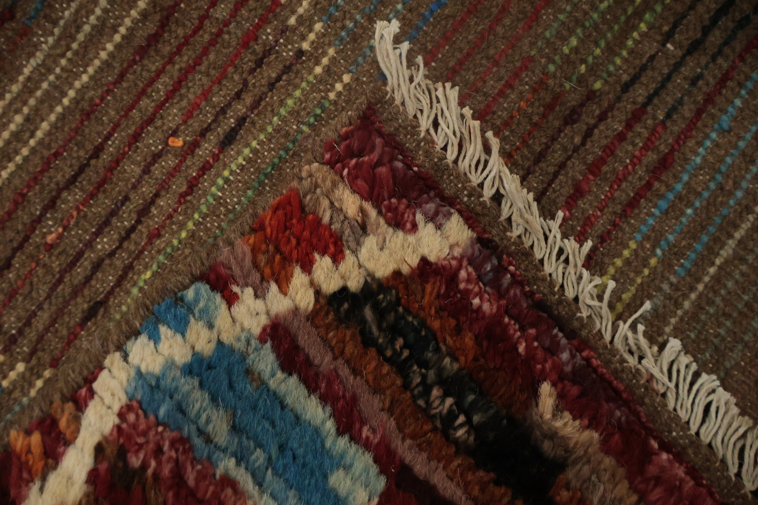 Stylish Geometric Moroccan Large Area Rug 9x12 for Living Spaces