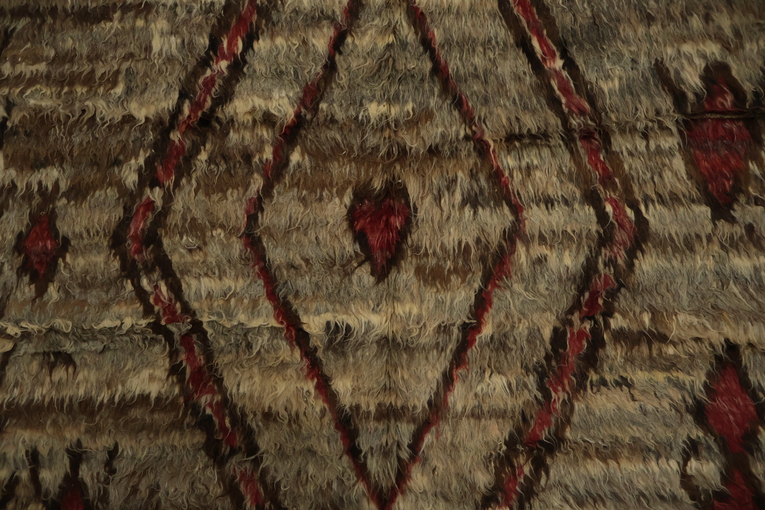 Tribal Wool Moroccan Area Rug 7x10